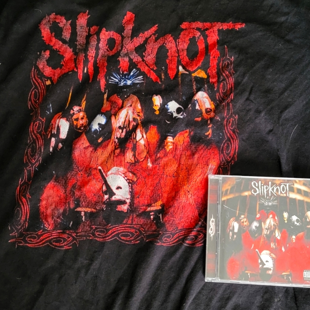 Slipknot Shirt And CD Set, (Mint Condition)